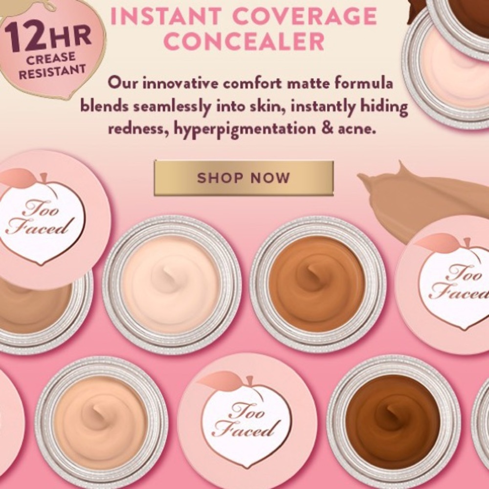 🔥NIB🔥 TOO FACED - Peach Perfect Matte Concealer - Picture 4 of 10